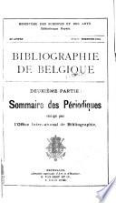 Belgische bibliografie