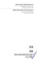 Belgische bibliografie