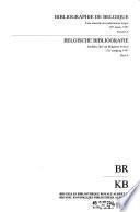 Belgische bibliografie