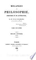 Belles-lettres. Poésie