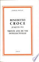 Benedetto Croce jusqu'en 1911