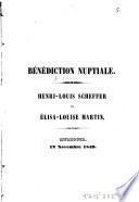 Bénédiction nuptiale