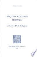 Benjamin constant meconnu
