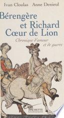 Bérengère et Richard Cœur de Lion