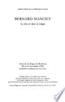 Bernard Manciet
