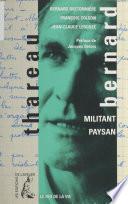 Bernard Thareau : militant paysan