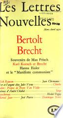 Bertolt Brecht