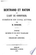 Bertrand et Raton ou l'art de conspirer