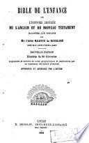 Bible de l'enfance ou histoire abrégée de l'ancien et du nouveau testament