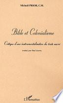 Bible et colonialisme