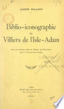 Biblio-iconographie de Villiers de l'Isle-Adam
