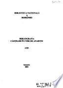 Bibliografia cǎrților în curs de apariție