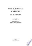 Bibliografia mariana: 1994-1998