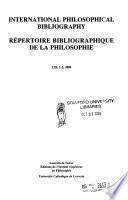 Bibliografisch Repertorium Van de Wijsbegeerte