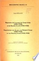 Bibliographia Belgica