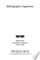 Bibliographie algérienne