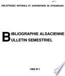 Bibliographie alsacienne