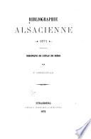 Bibliographie alsacienne