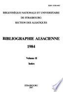 Bibliographie alsacienne