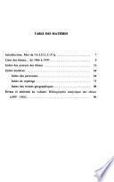 Bibliographie analytique des thèses de doctorat des universités de France, 1966-1974