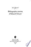 Bibliographie annotée d'Edouard Glissant