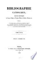 Bibliographie catholique
