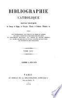 Bibliographie catholique