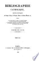 Bibliographie catholique