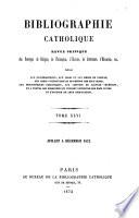 Bibliographie catholique