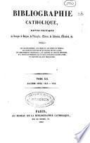 Bibliographie catholique