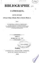 Bibliographie catholique