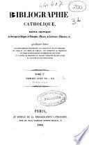 Bibliographie catholique