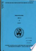 Bibliographie - Centre de documentation des droits antiques