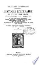 Bibliographie contemporaine