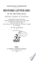 Bibliographie contemporaine
