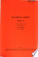 Bibliographie courante