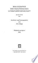 Bibliographie d'histoire littéraire française