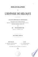 Bibliographie de l'histoire de Belgique
