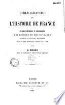 Bibliographie de l'histoire de France