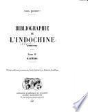 Bibliographie de l'Indochine française