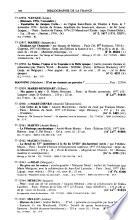Bibliographie de la France. 1re partie, Bibliographie officielle