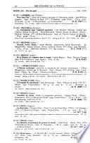 Bibliographie de la France. 1re partie, Bibliographie officielle