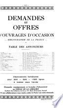 Bibliographie de la France, Biblio
