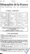 Bibliographie de la France, Biblio
