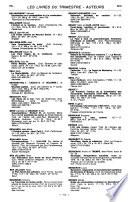 Bibliographie de la France, Biblio