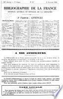 Bibliographie de la France, Biblio