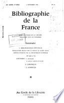 Bibliographie de la France