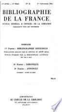 Bibliographie de la France