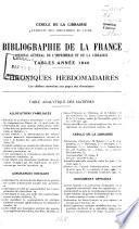 Bibliographie de la France