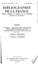 Bibliographie de la France